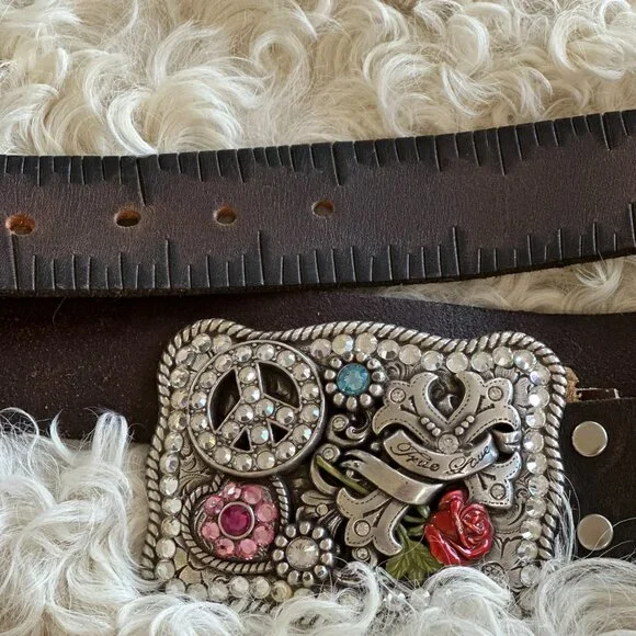 Nocona leather western belt - Picture 2 of 3